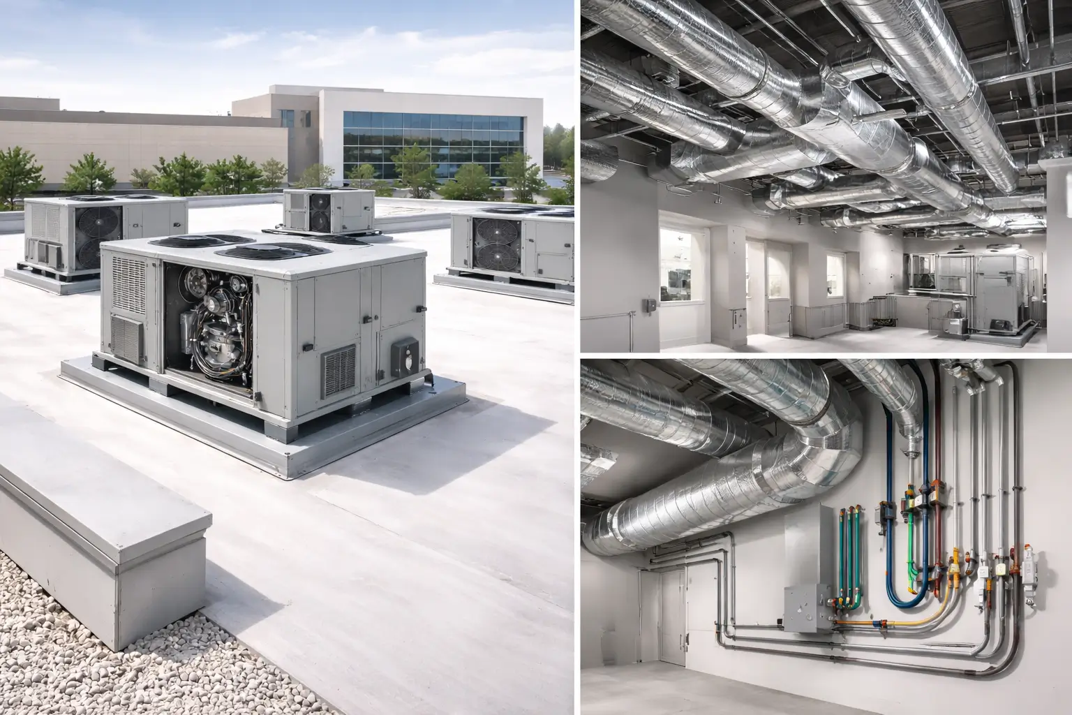 Commercial HVAC installation Los Angeles  -  AIRONE Title 24 compliant systems