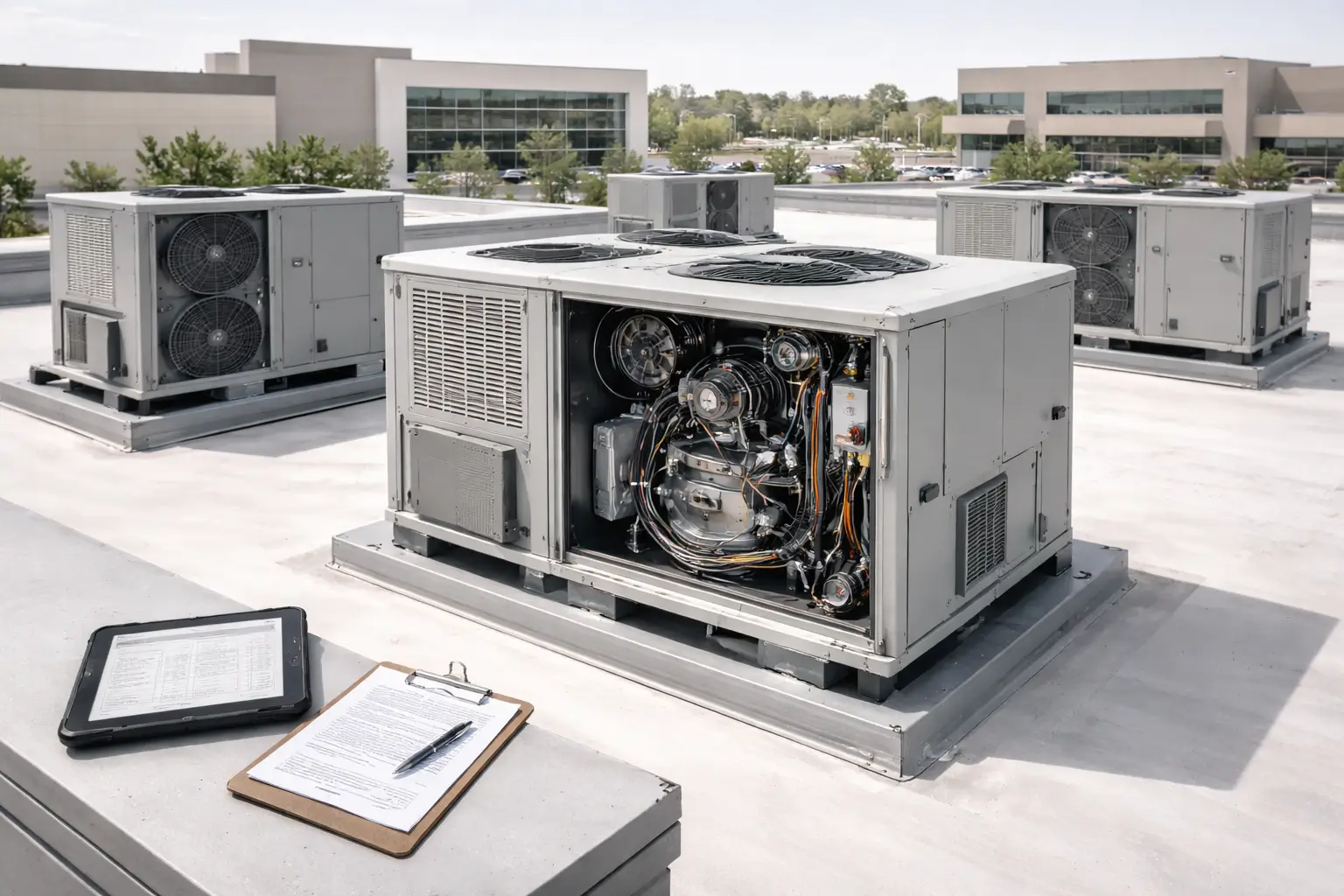 Commercial HVAC maintenance contracts  -  AIRONE preventive service plans