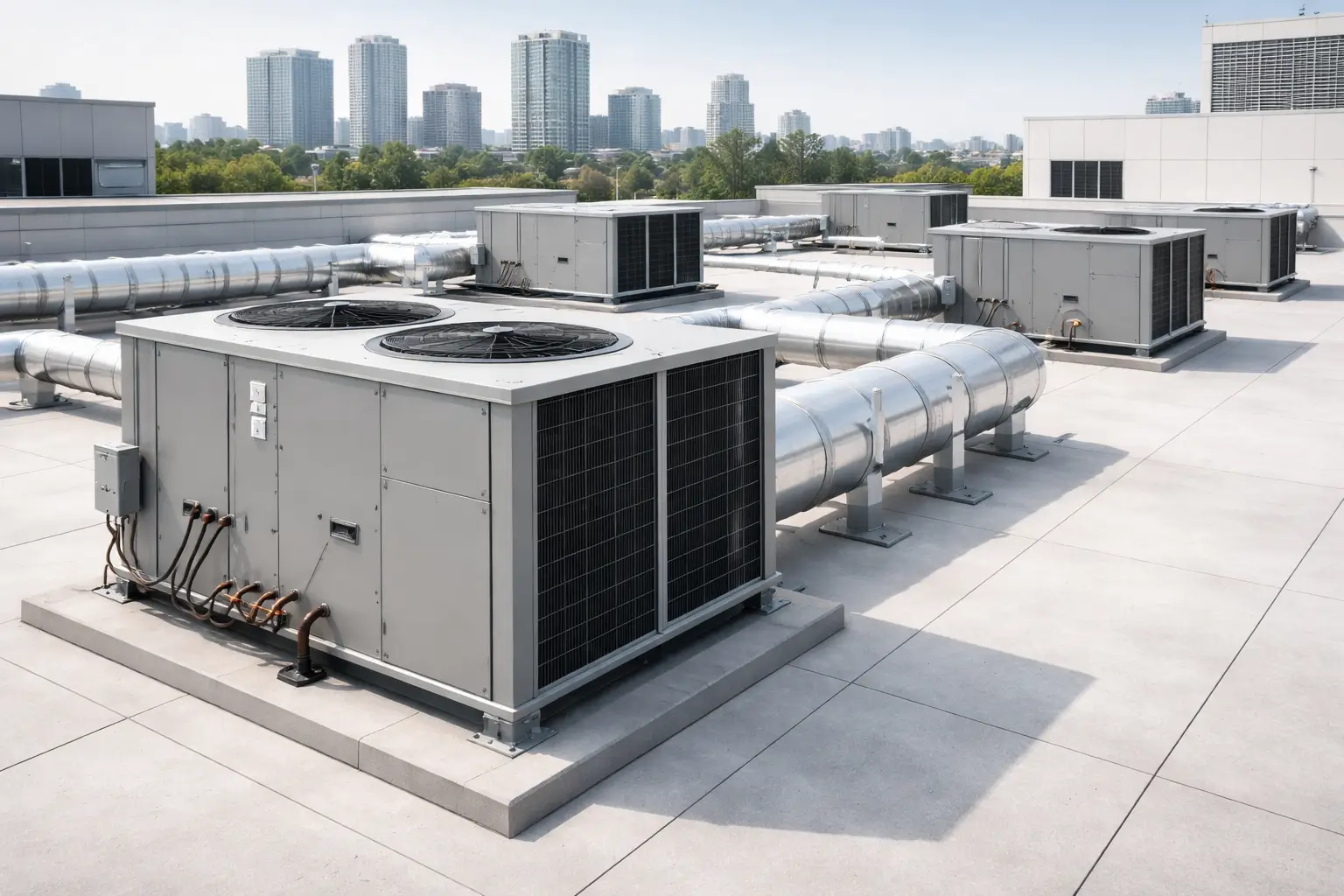 Commercial HVAC replacement Los Angeles  -  AIRONE end-of-life capital project planning