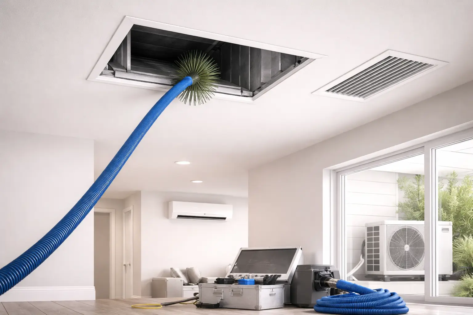 Duct Cleaning services Los Angeles  -  AIRONE HVAC