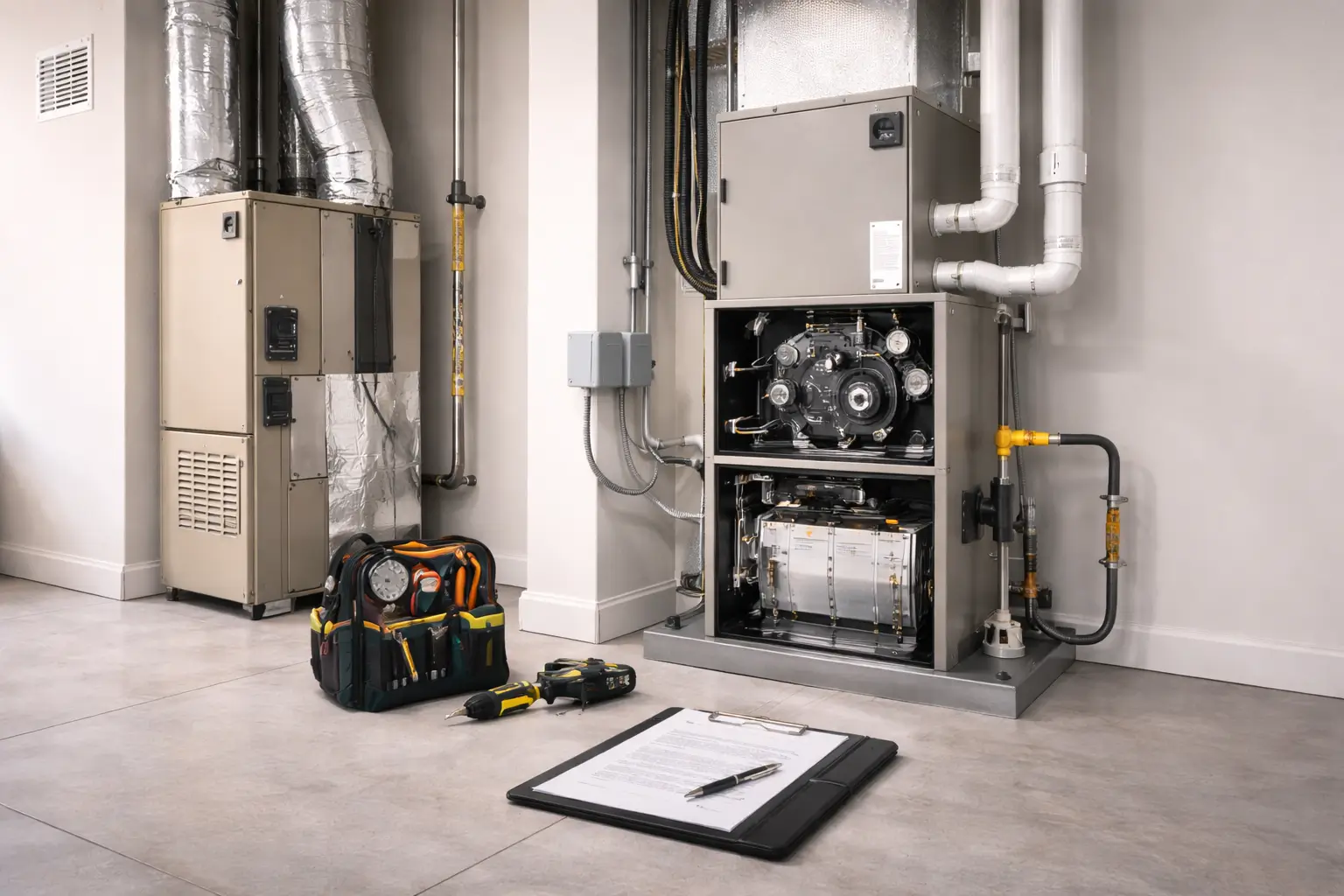 Commercial heating and furnace service Los Angeles  -  AIRONE HVAC