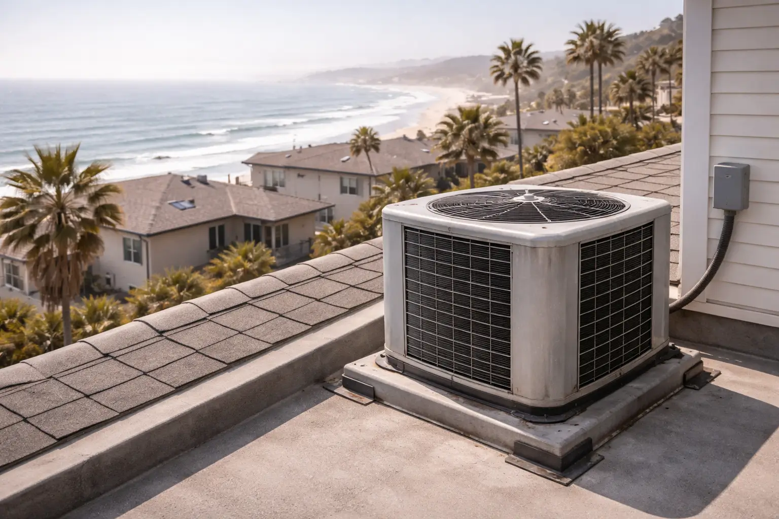 AIRONE same-day AC repair across the South Bay  -  marine-grade coil expertise